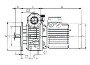 motor-variator dimensions 2